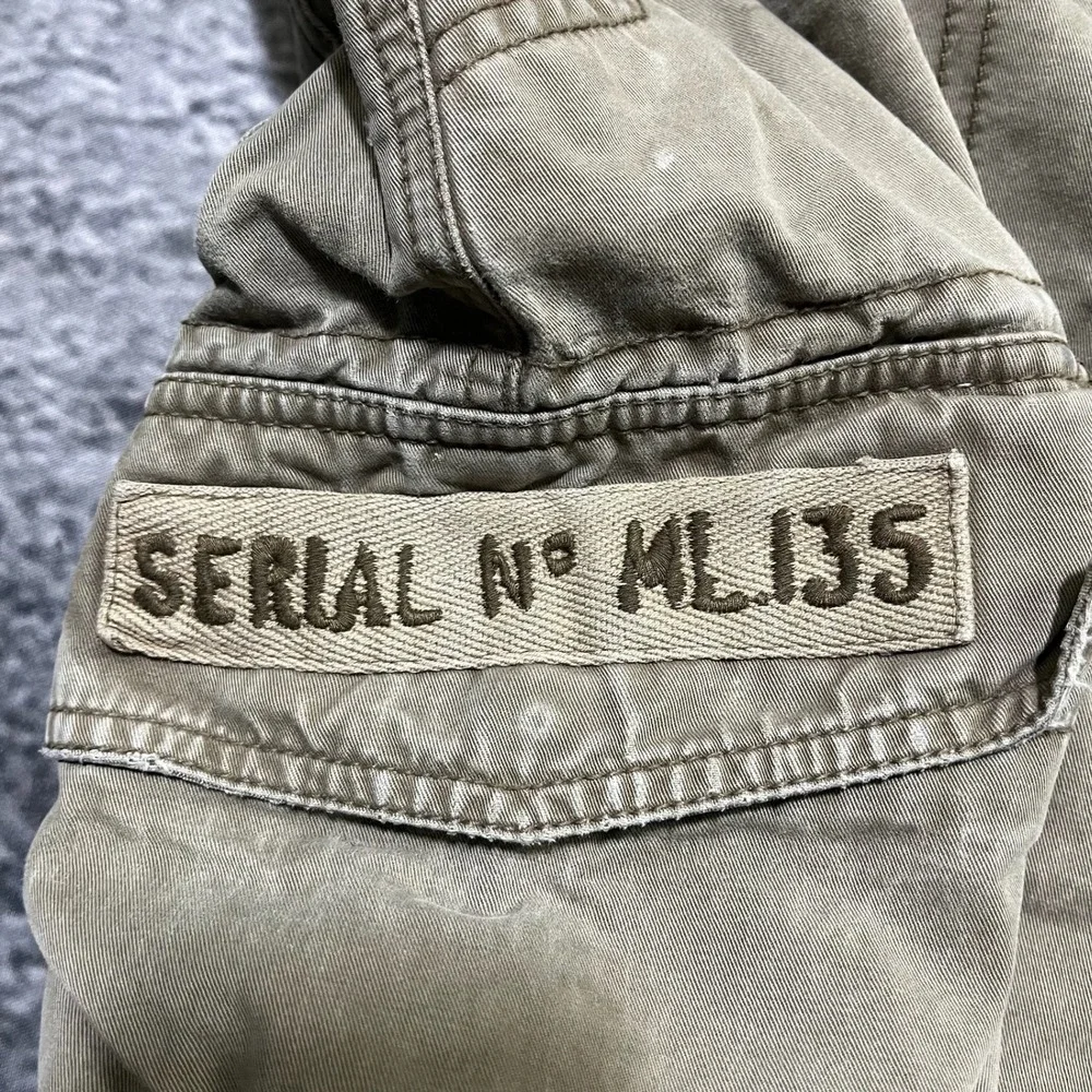 Old Navy Cargo Shorts Mens 31‎ Utility Skater Paratrooper Distressed Vintage Y2K